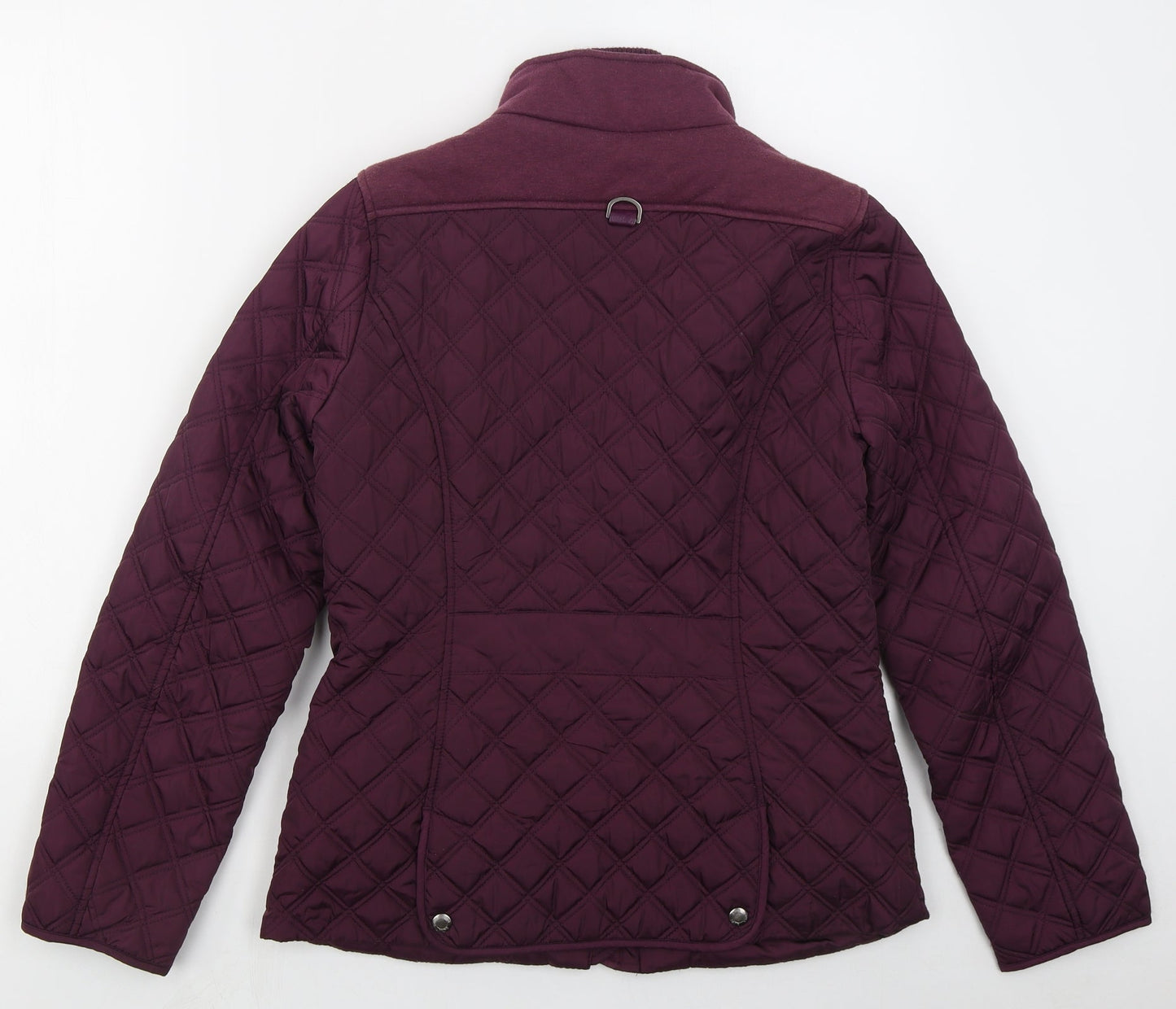 Maine Womens Purple   Quilted Coat Size 10  Zip