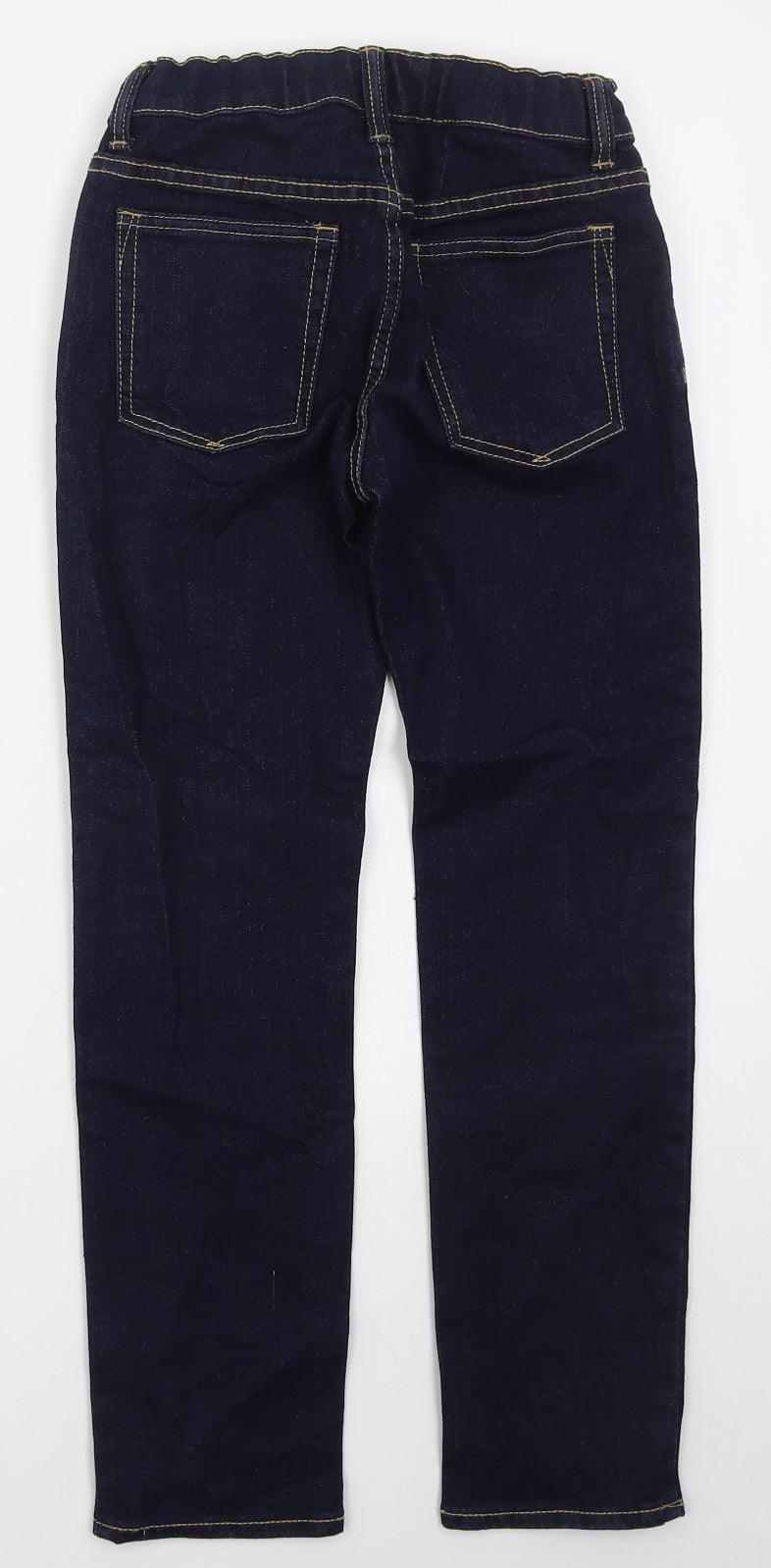 Gap Girls Blue  Cotton Skinny Jeans Size 10 Years  Regular Button