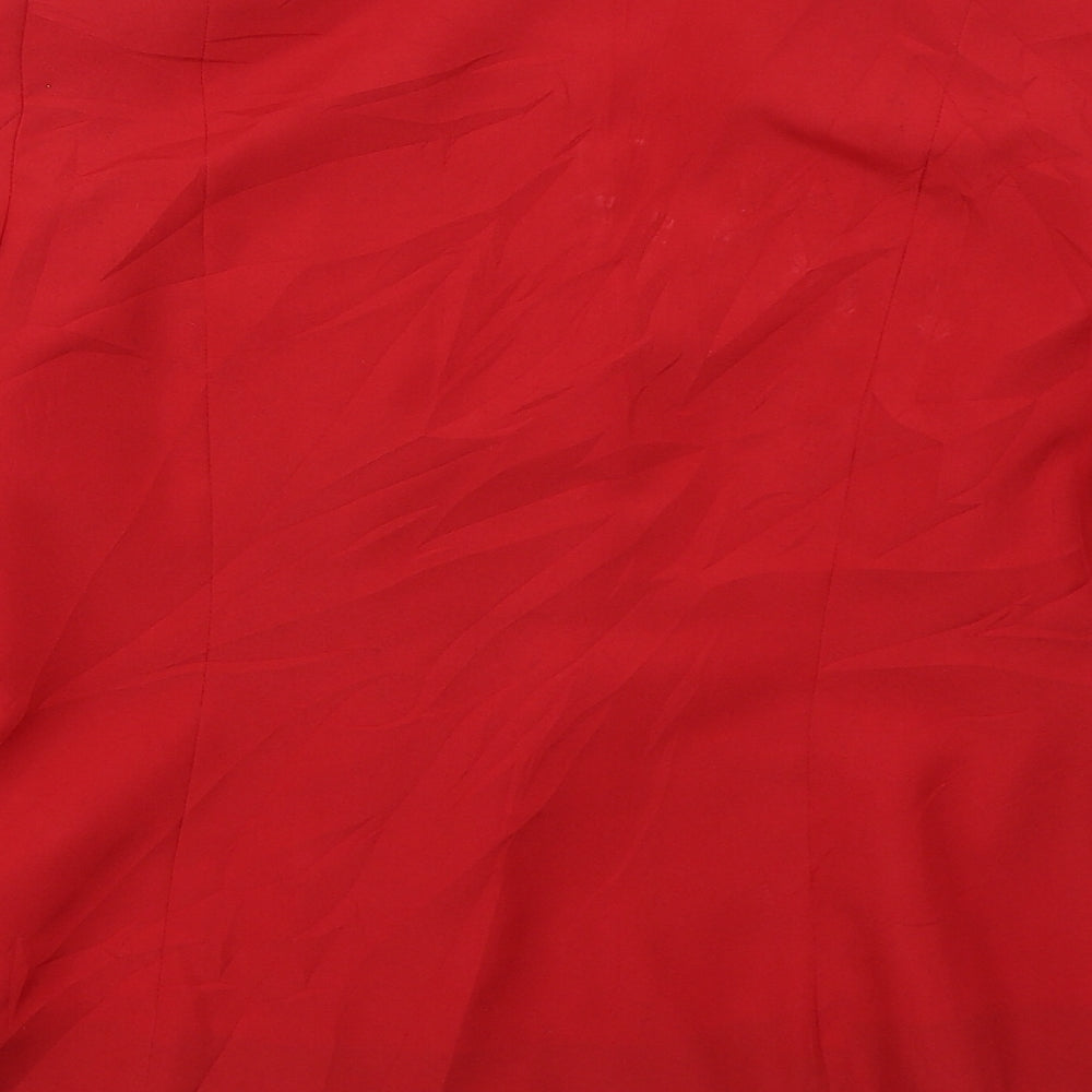 Julipa Womens Red   Jacket  Size 10  Zip