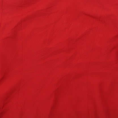 Julipa Womens Red   Jacket  Size 10  Zip