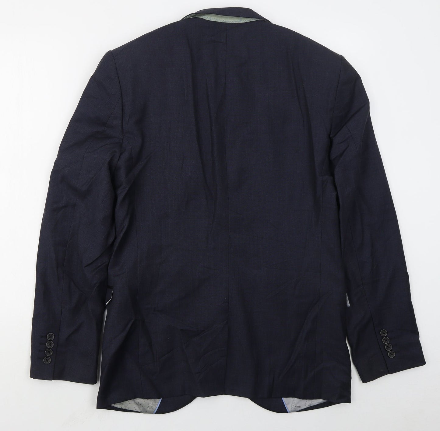 Mens UK Size 38 NEXT Regular Blue Suit Jacket