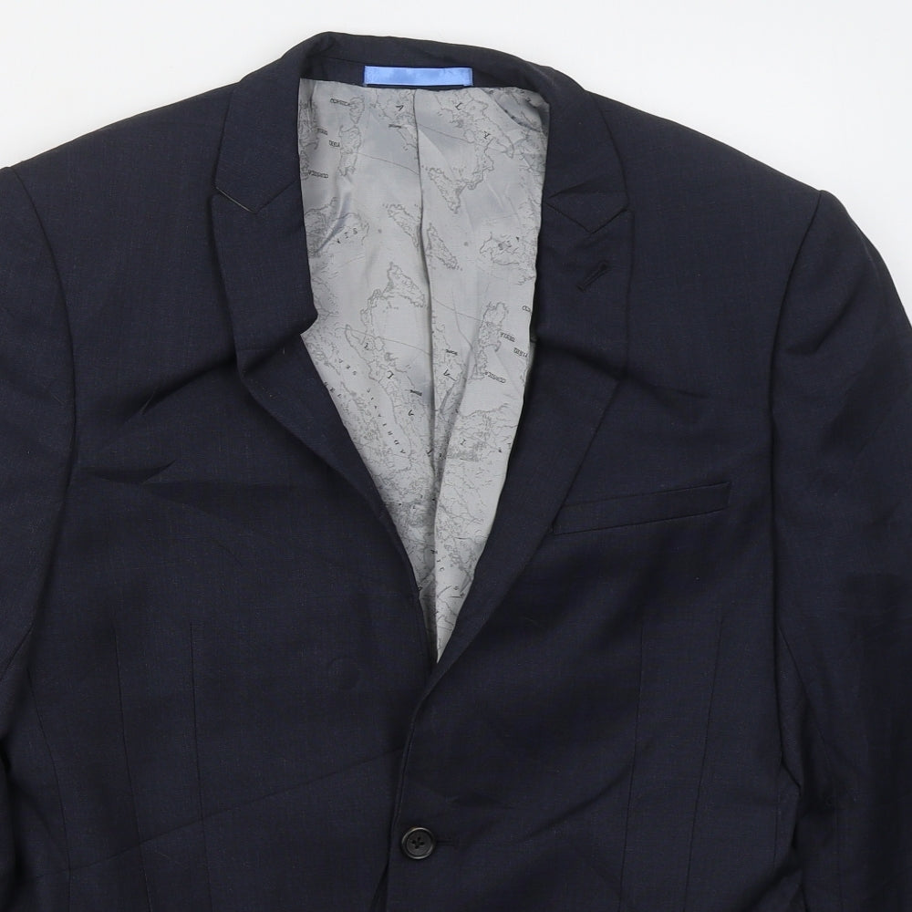 Mens UK Size 38 NEXT Regular Blue Suit Jacket