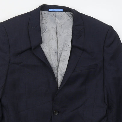 Mens UK Size 38 NEXT Regular Blue Suit Jacket