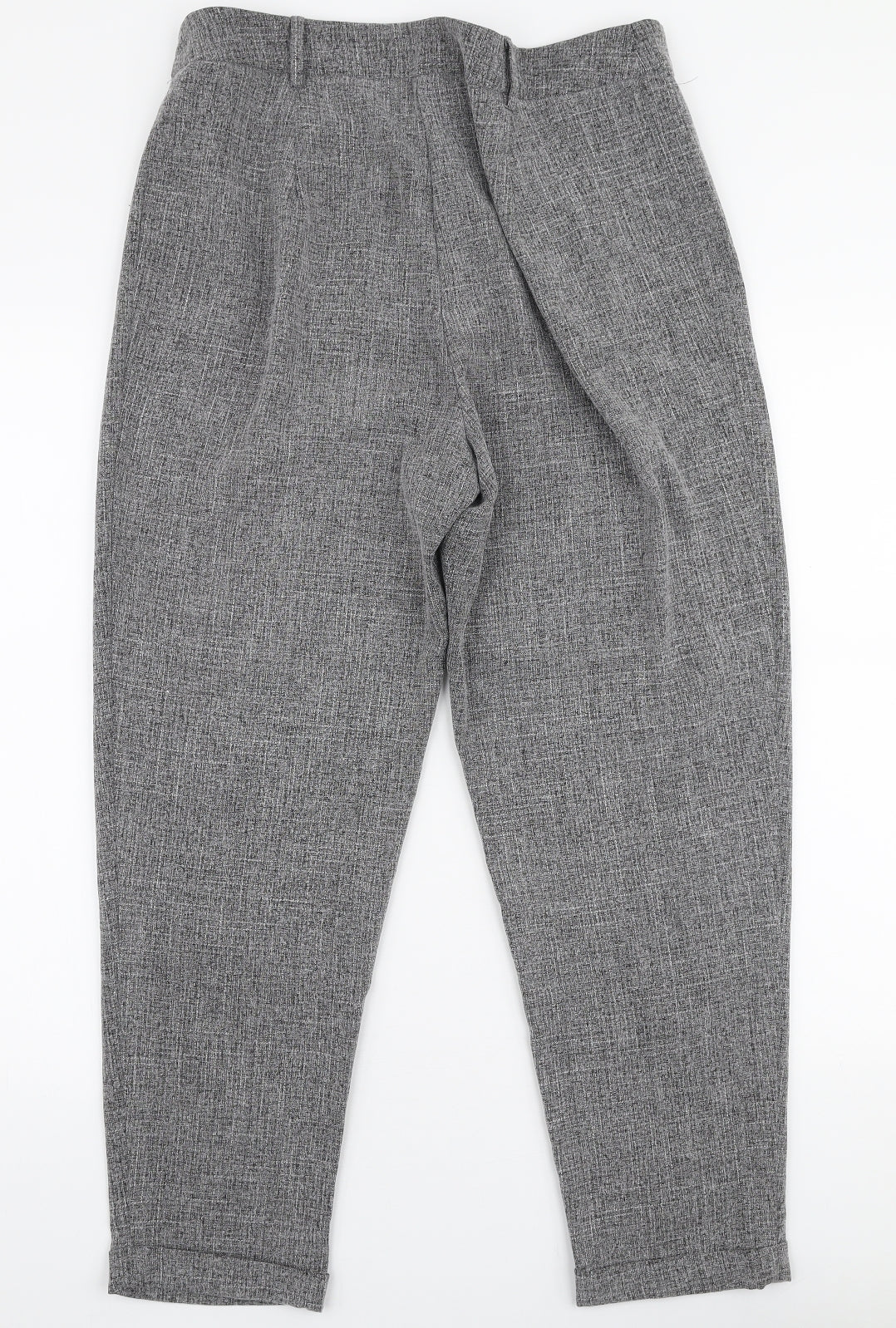 Womens UK Size 12 New Look Slim Fit  Grey Trousers
