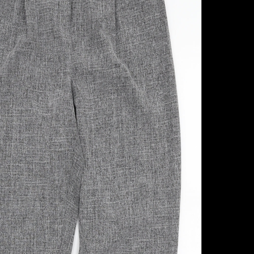 Womens UK Size 12 New Look Slim Fit  Grey Trousers