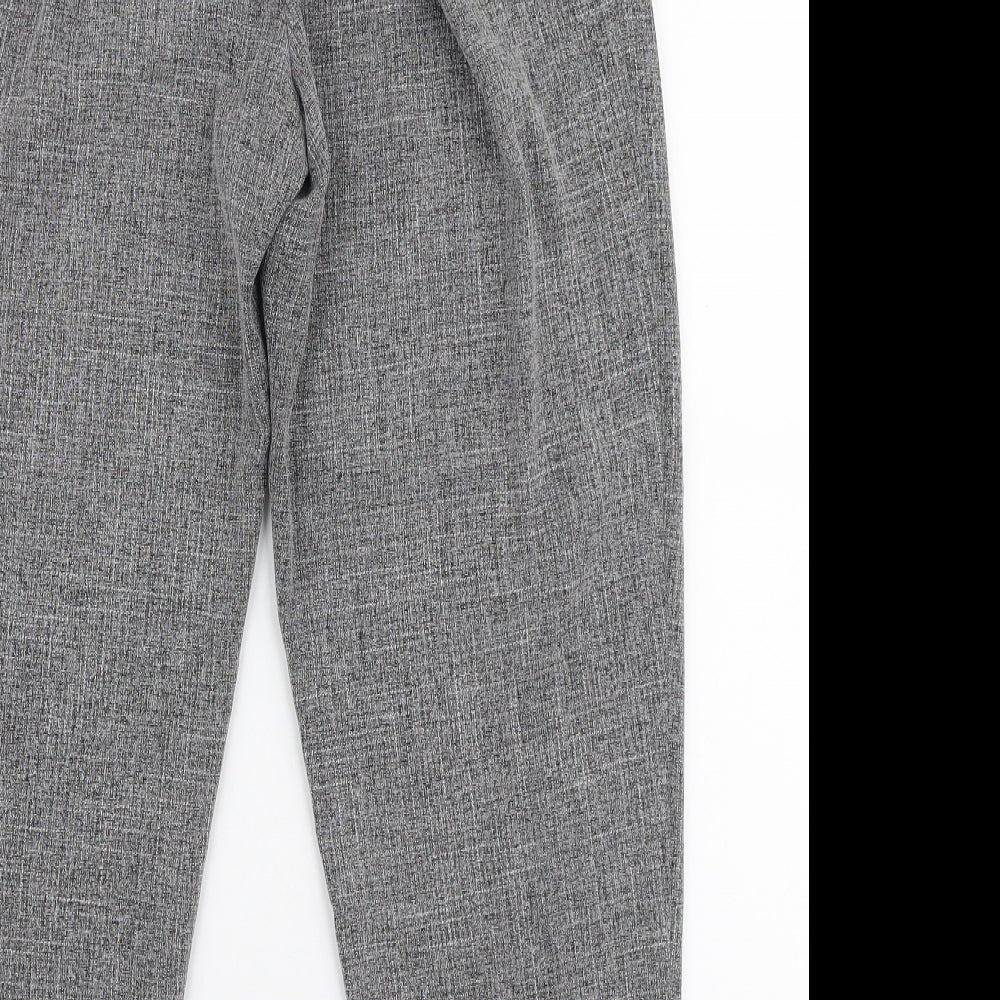 Womens UK Size 12 New Look Slim Fit  Grey Trousers