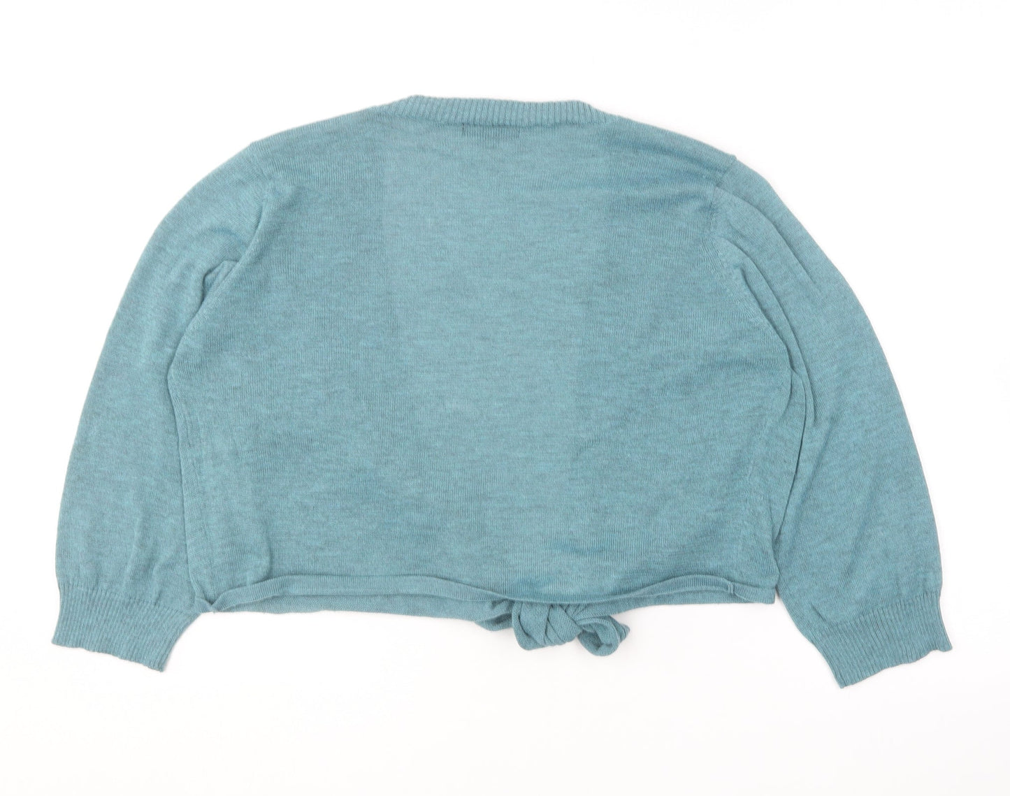 Womens UK Size XL Paramour Blue Cardigan Jumper