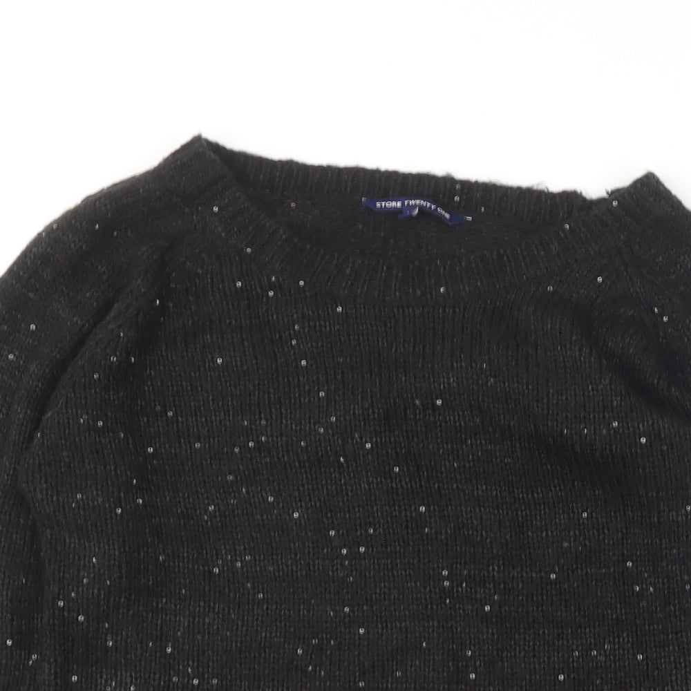 Womens UK Size M Store Twenty One Black Pullover Jumper