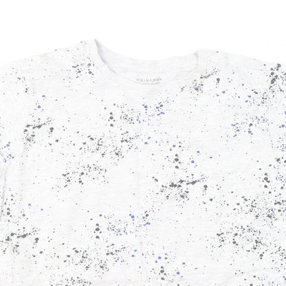Primark Boys Multicoloured  Cotton Basic T-Shirt Size 10-11 Years Round Neck