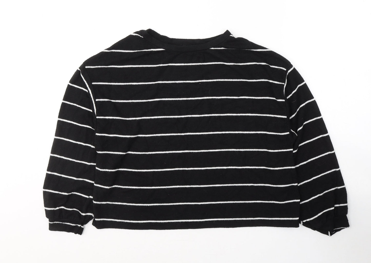 Womens UK Size M New Look Black Pullover Jumper