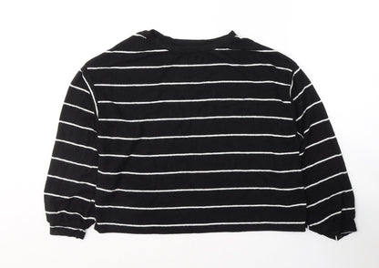 Womens UK Size M New Look Black Pullover Jumper