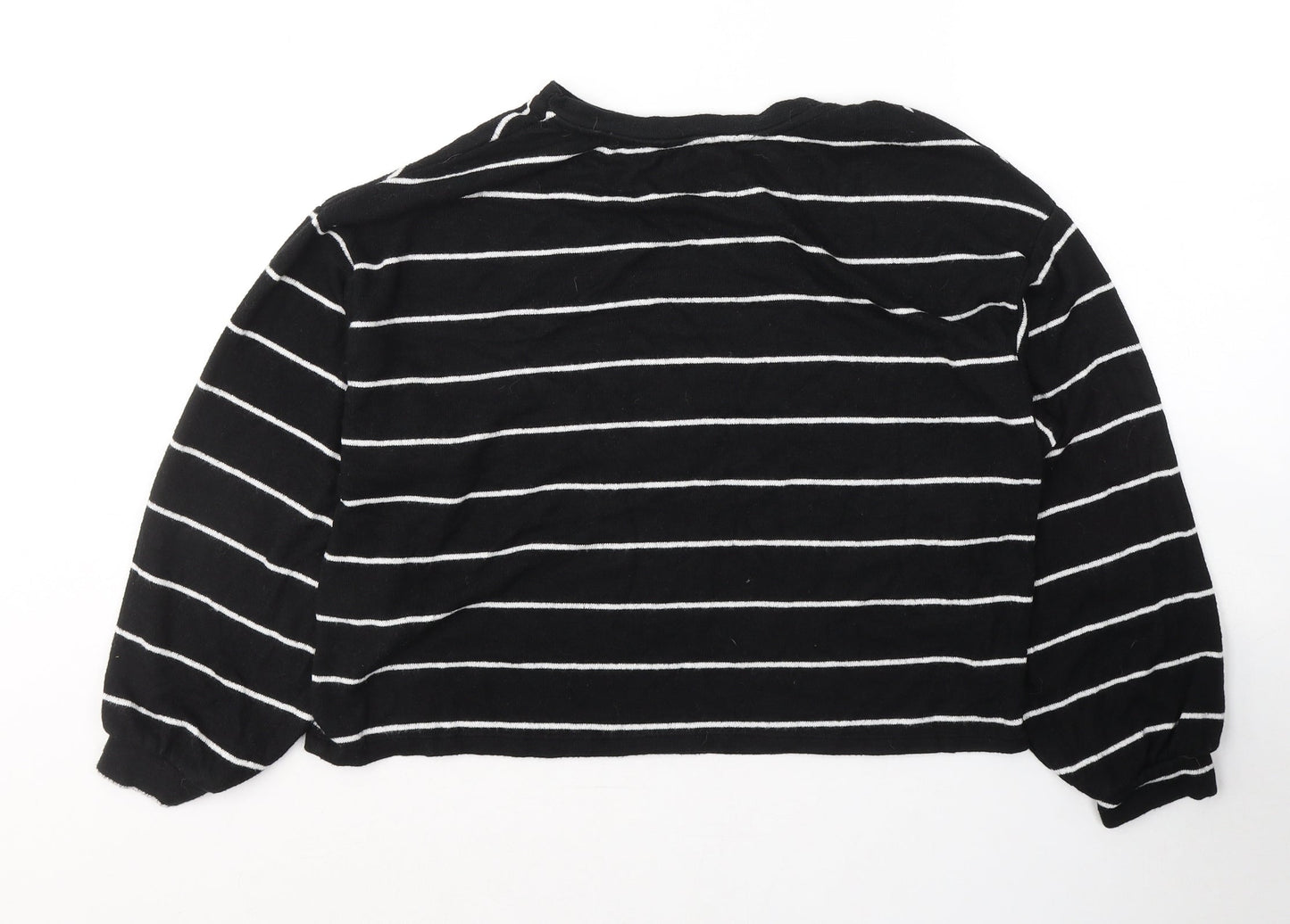 Womens UK Size M New Look Black Pullover Jumper