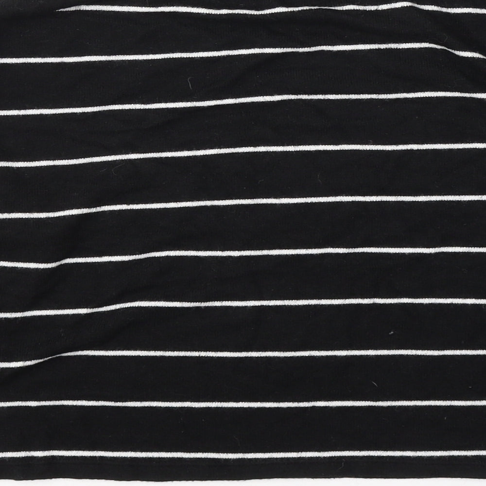 Womens UK Size M New Look Black Pullover Jumper