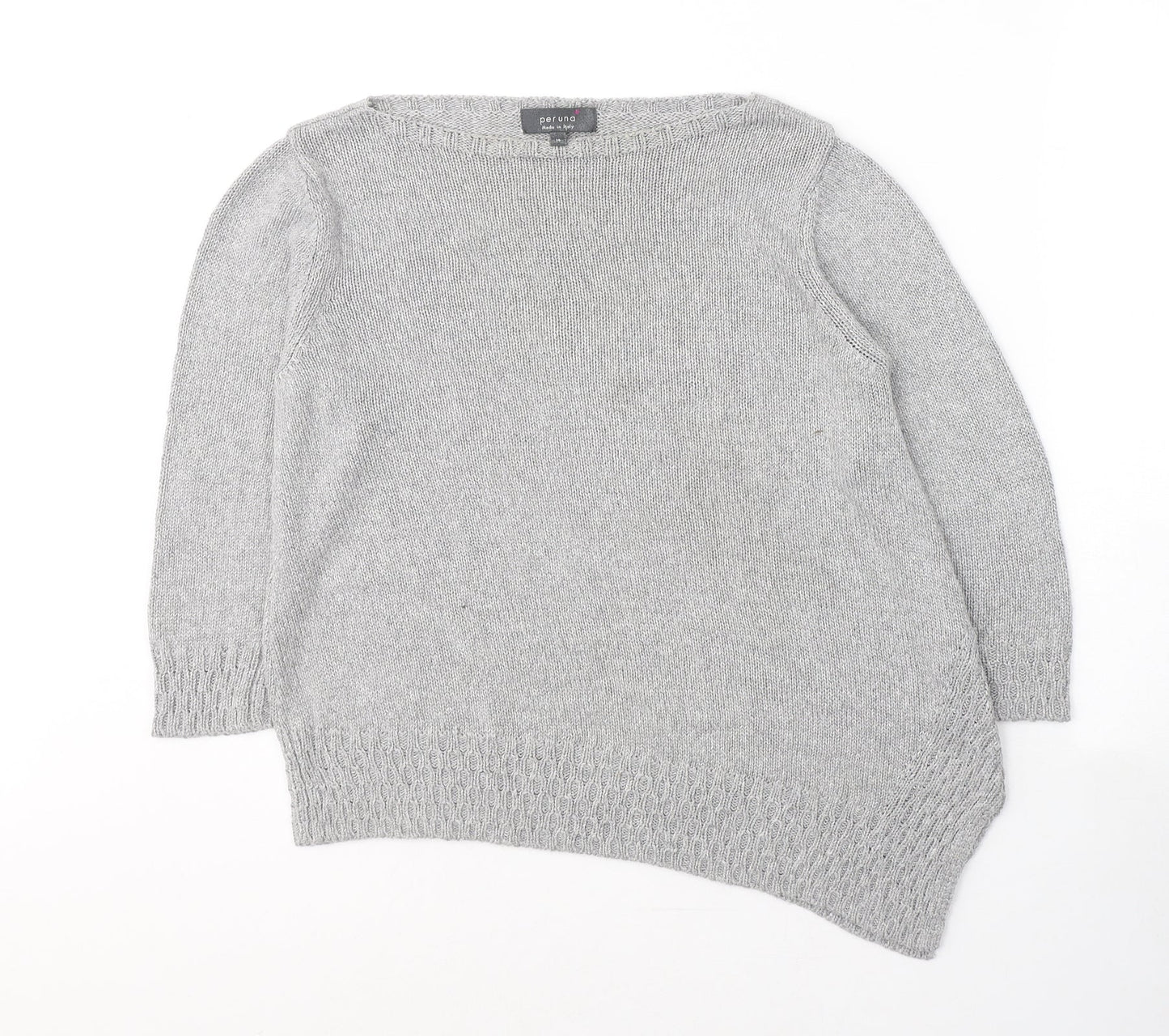 Womens UK Size 14 Marks and Spencer Grey Pullover Jumper