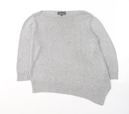 Womens UK Size 14 Marks and Spencer Grey Pullover Jumper