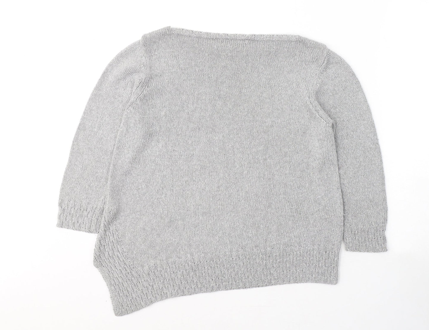 Womens UK Size 14 Marks and Spencer Grey Pullover Jumper