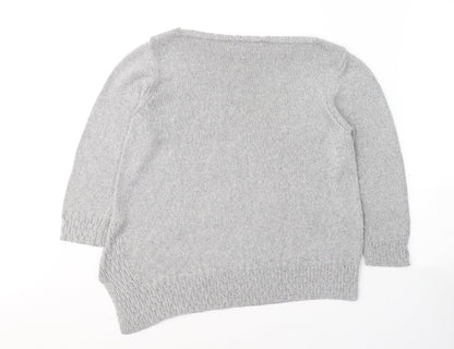 Womens UK Size 14 Marks and Spencer Grey Pullover Jumper
