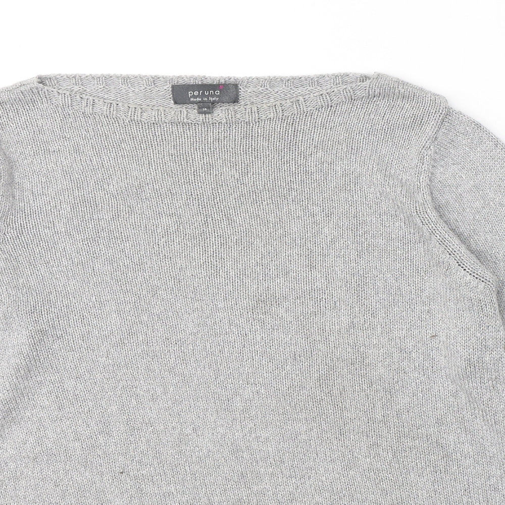 Womens UK Size 14 Marks and Spencer Grey Pullover Jumper