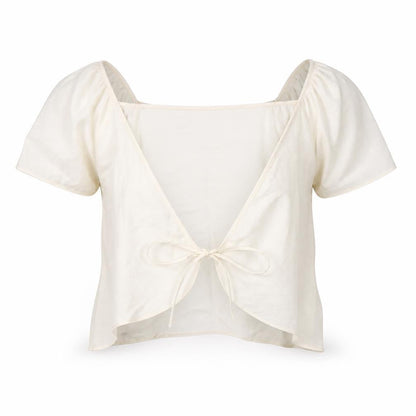 Womens UK Size 12 Primark Ivory Basic Blouse