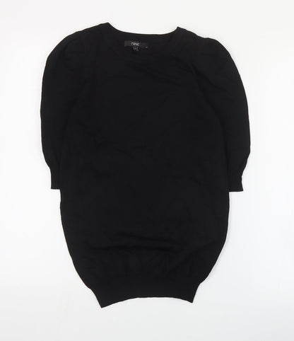 Womens UK Size 8 NEXT Black Pullover Jumper