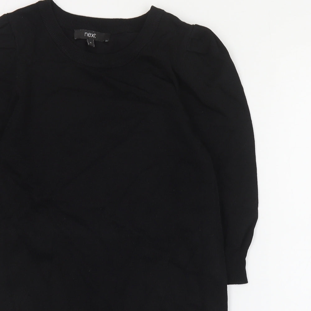 Womens UK Size 8 NEXT Black Pullover Jumper