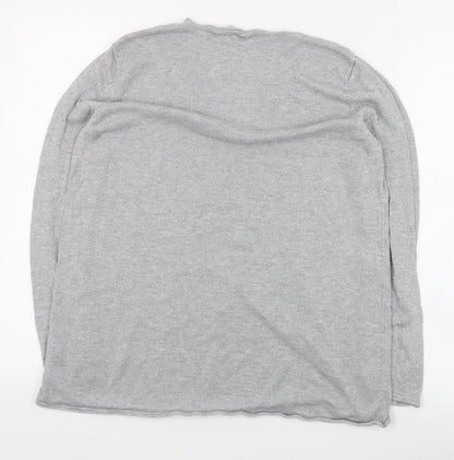 Womens UK Size M Retrology Grey Pullover Jumper