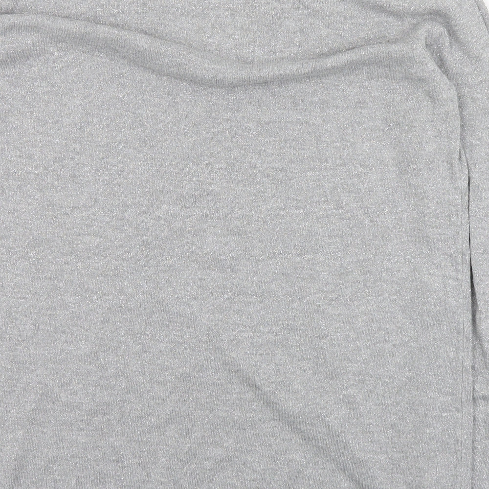 Womens UK Size M Retrology Grey Pullover Jumper