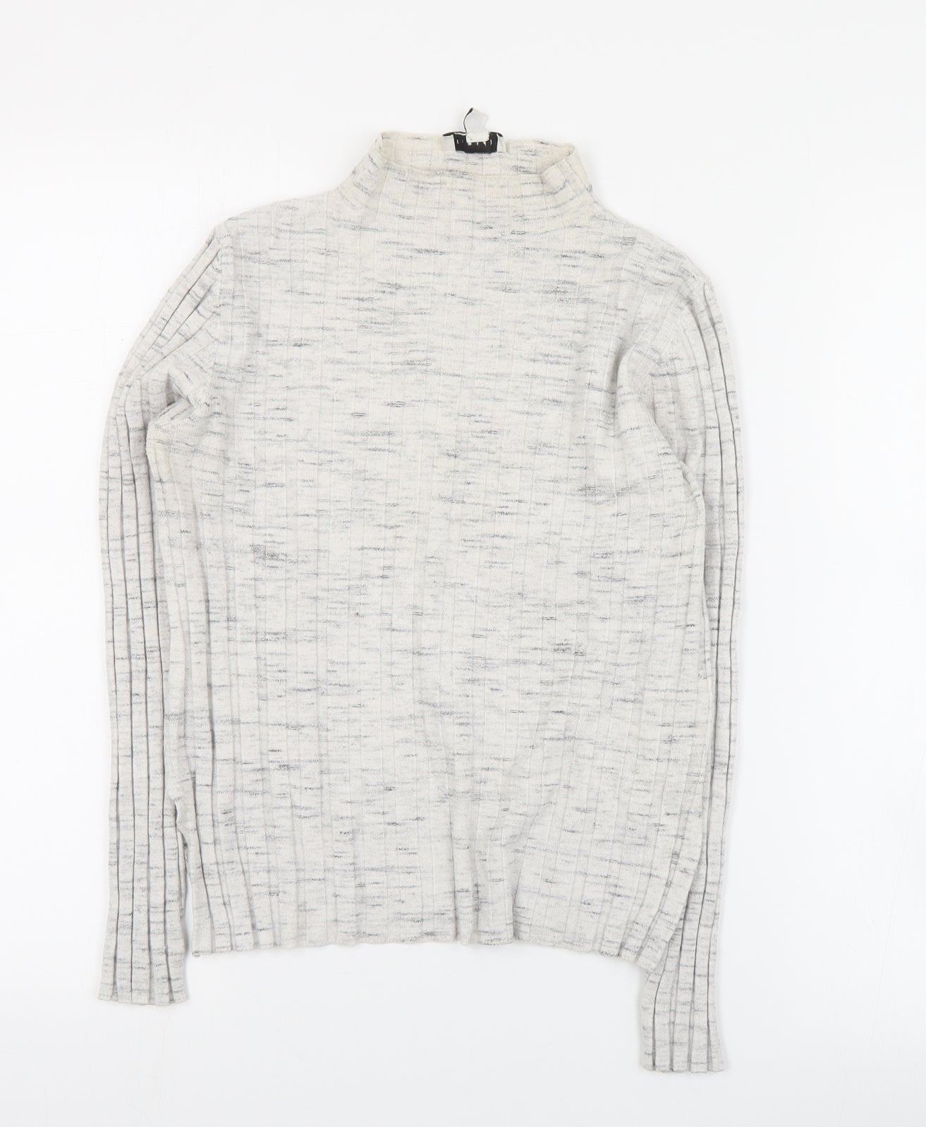 Womens UK Size M Topshop Grey Pullover Jumper