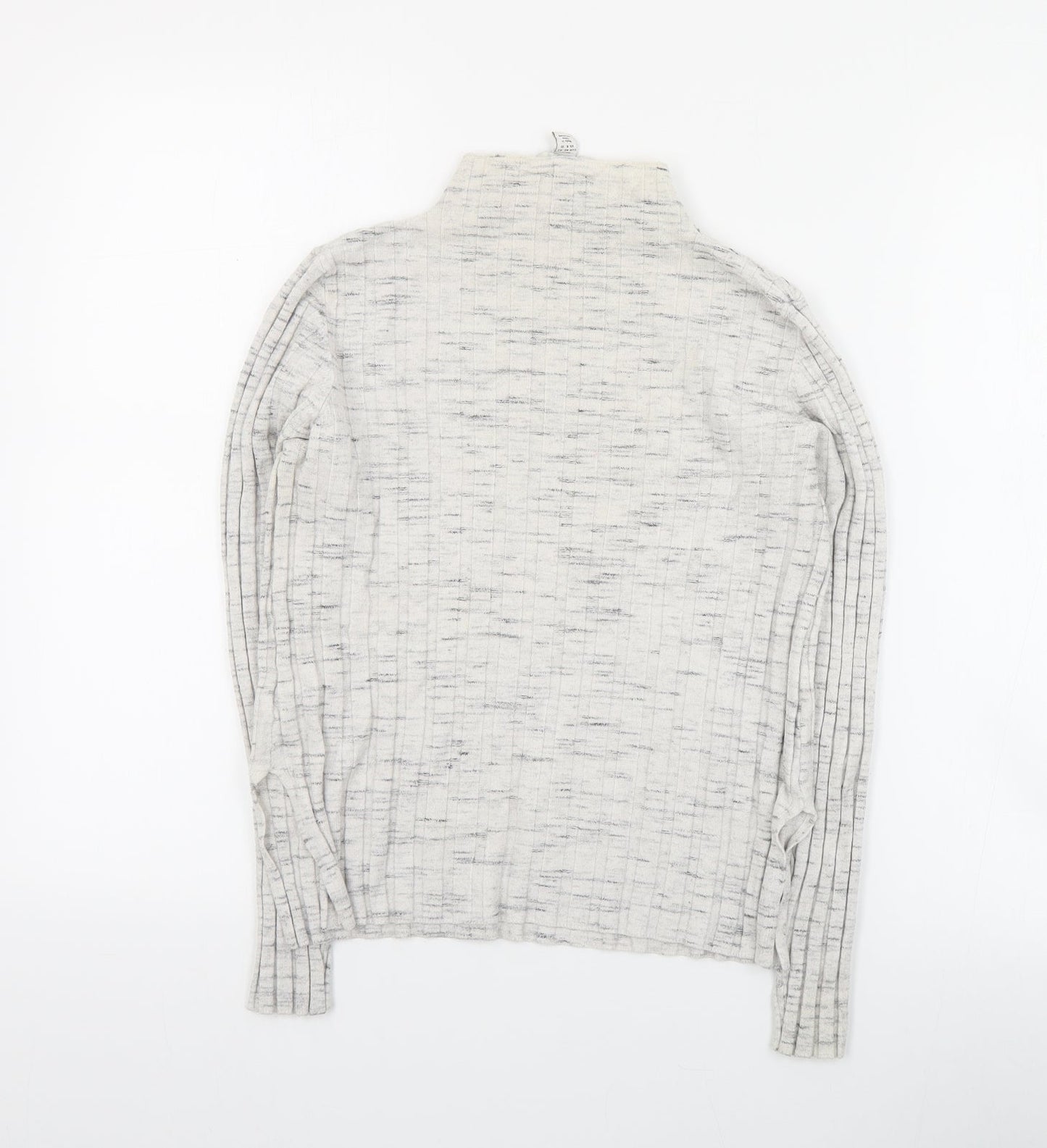 Womens UK Size M Topshop Grey Pullover Jumper