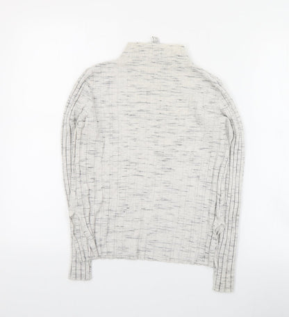 Womens UK Size M Topshop Grey Pullover Jumper