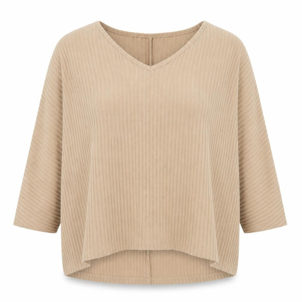 Womens UK Size S New Look Brown Pullover Jumper