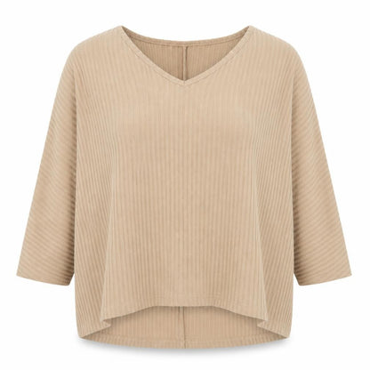 Womens UK Size S New Look Brown Pullover Jumper