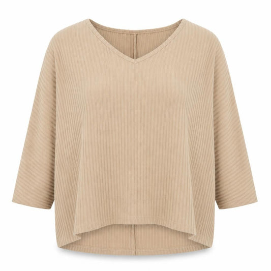 Womens UK Size S New Look Brown Pullover Jumper
