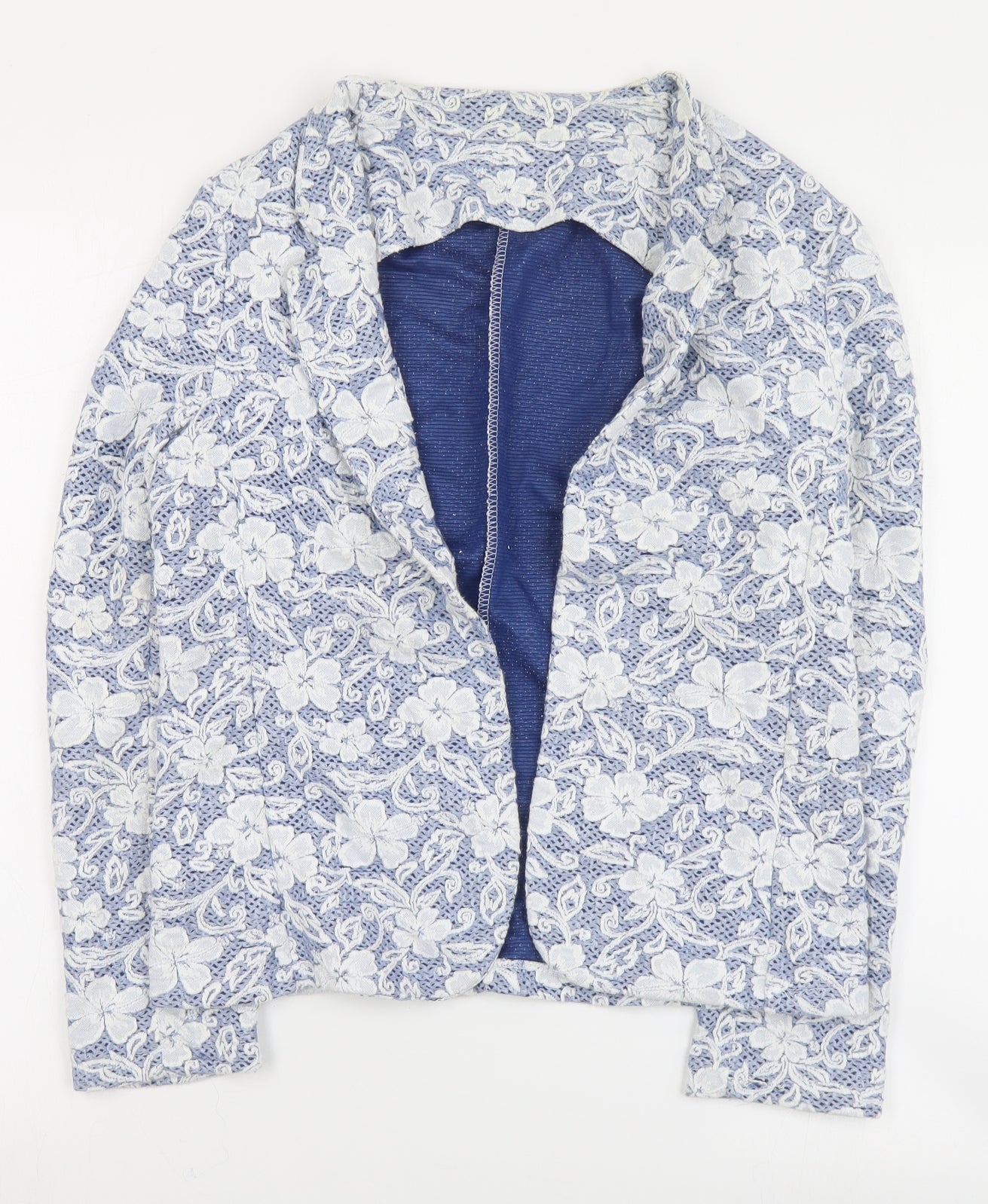 Womens UK Size XL Preworn Blue Jacket