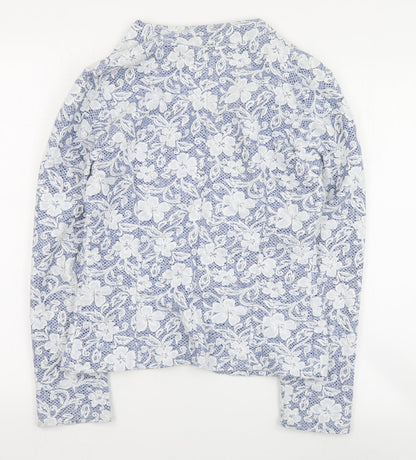 Womens UK Size XL Preworn Blue Jacket