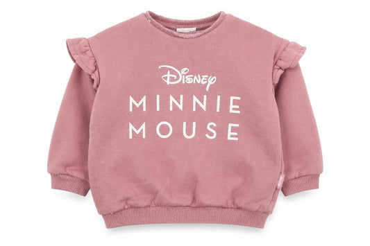 F&F Baby Pink  Cotton Pullover Jumper Size 6-9 Months  Snap - Disney