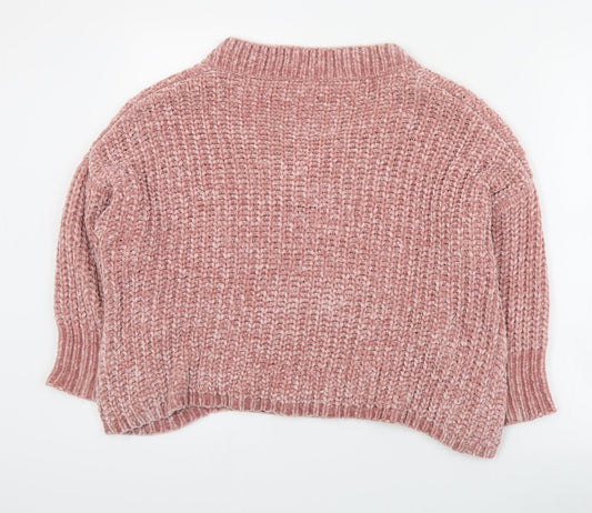 Womens UK Size 10 Stella Pink Pullover Jumper
