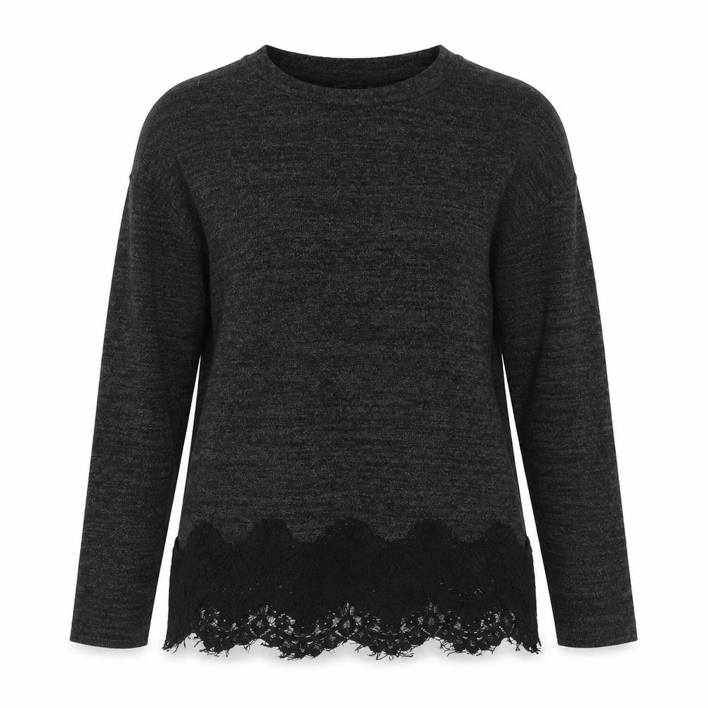 Womens UK Size 6 F&F Grey Pullover Jumper