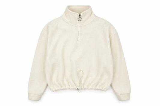 Womens UK Size M Brave Soul Ivory Pullover Sweatshirt