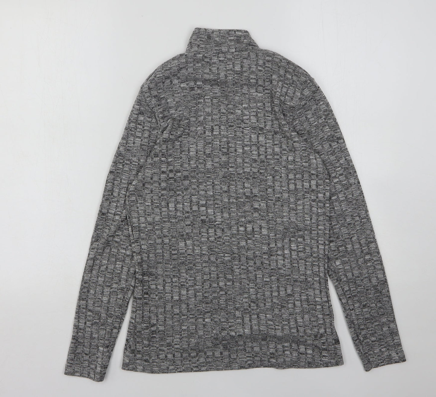 Womens UK Size 10 Peacocks Grey Pullover Jumper