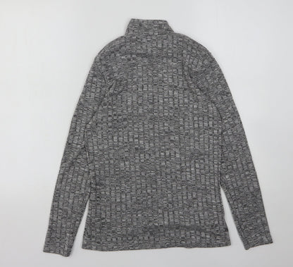 Womens UK Size 10 Peacocks Grey Pullover Jumper