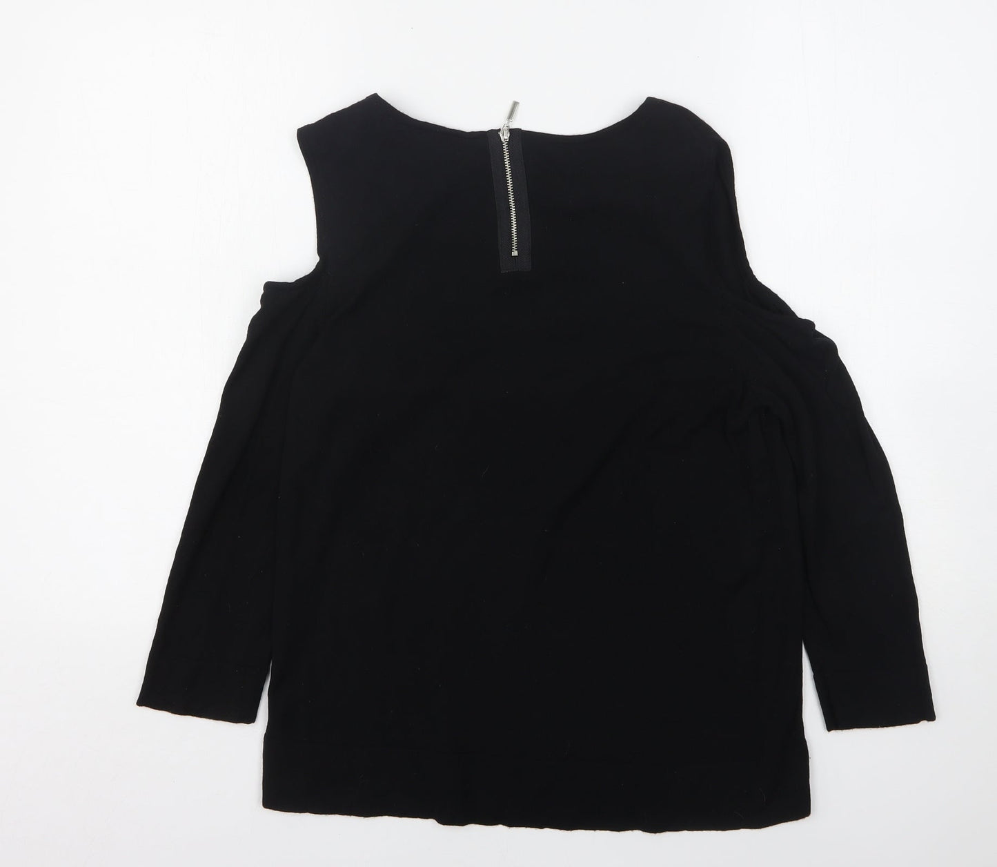 Womens UK Size M Wallis Black Pullover Jumper