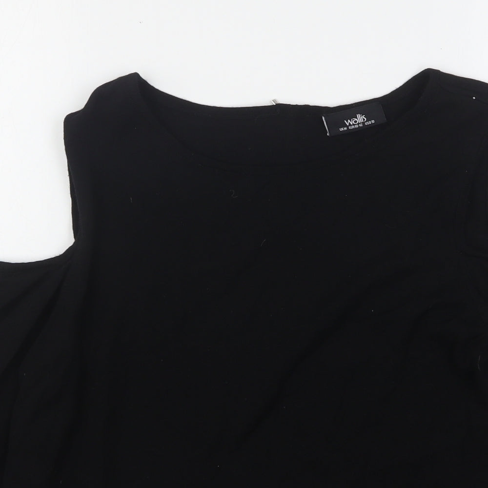 Womens UK Size M Wallis Black Pullover Jumper