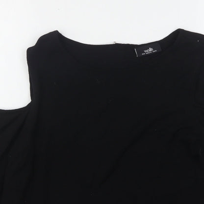 Womens UK Size M Wallis Black Pullover Jumper