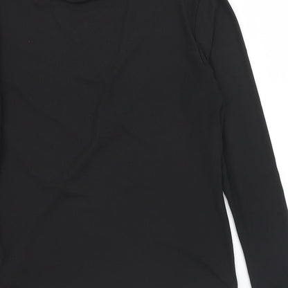 Womens UK Size L H&M Black Basic T-Shirt