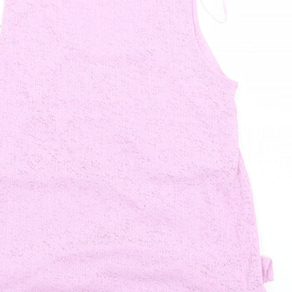 Womens UK Size S Dunnes Stores Purple Basic Tank