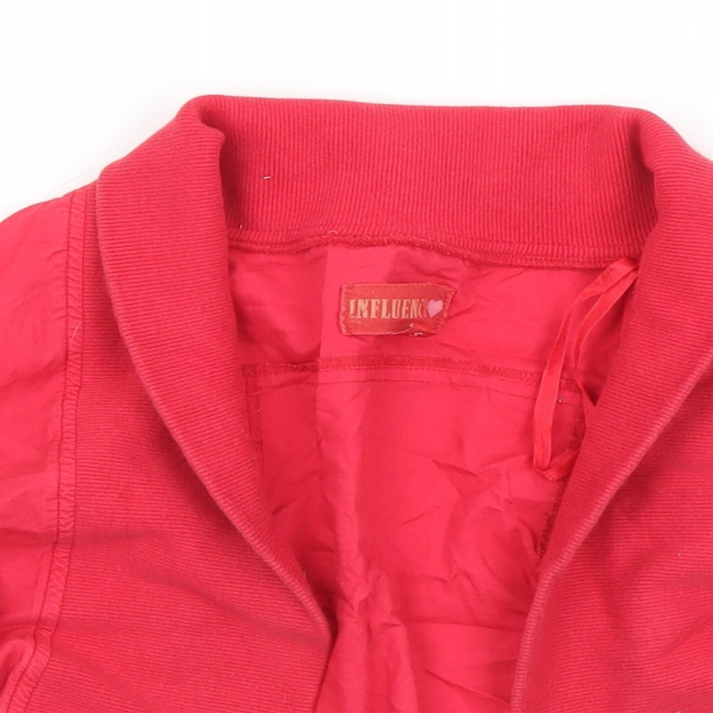 Womens UK Size S Influence Red Jacket