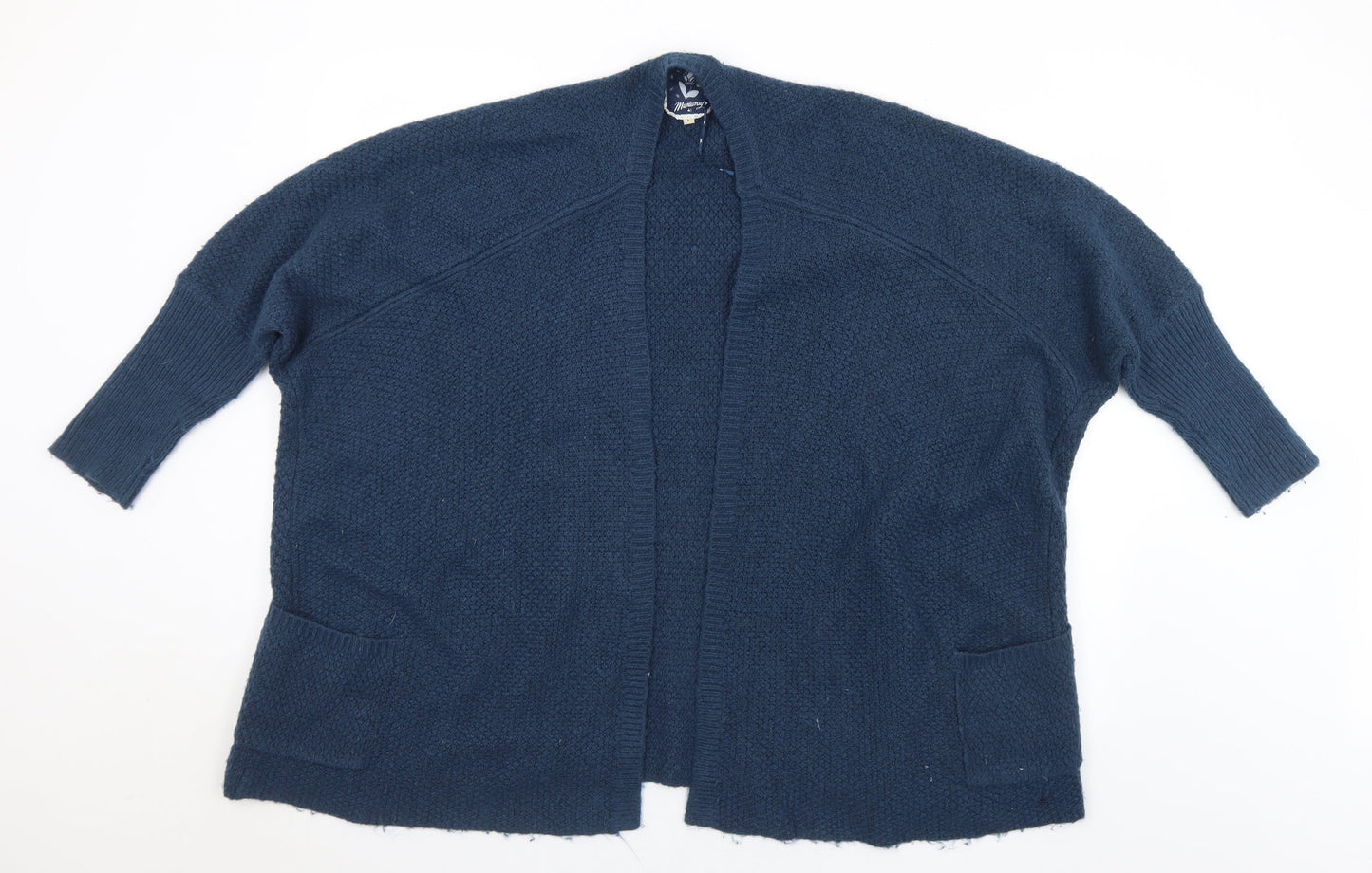 Womens UK Size L Debenhams Blue Cardigan Jumper