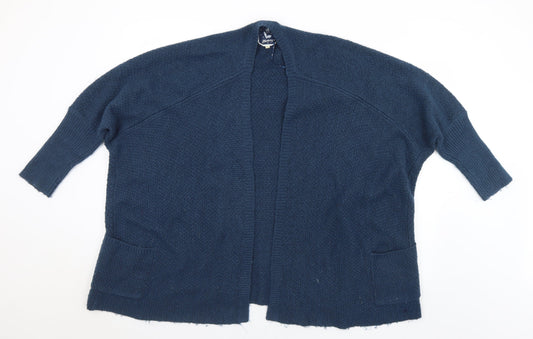 Womens UK Size L Debenhams Blue Cardigan Jumper