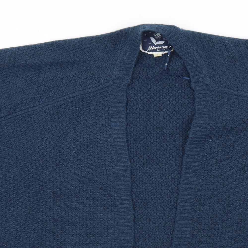 Womens UK Size L Debenhams Blue Cardigan Jumper